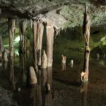 Cova de Can Marca - A journey into Ibiza's ancient past, featuring stunning stalagmites and stalactites in Cova de Can Marca cave.
